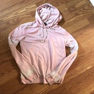 LIGHT PINK TIE DYED ▪️ LIGHT WEIGHT HOODIE ▪️ M